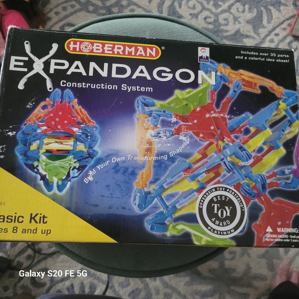 Vintage Hoberman Expandagon Construction System